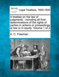 Front cover_A treatise on the law of judgments