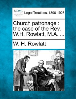 Front cover_Church Patronage