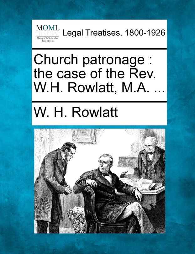 Front cover_Church Patronage