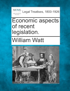 Couverture_Economic Aspects Of Recent Legislation.