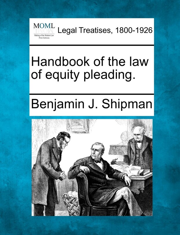 Couverture_Handbook Of The Law Of Equity Pleading.