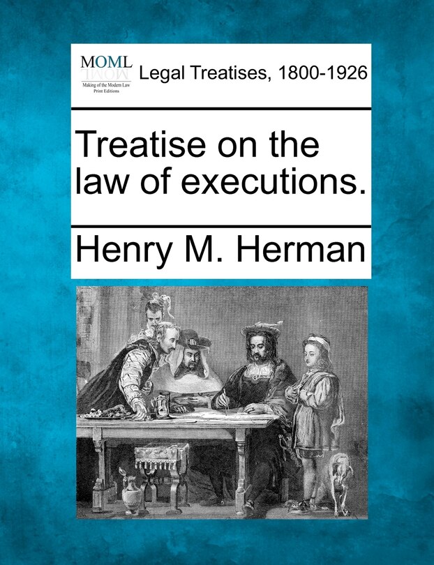 Couverture_Treatise On The Law Of Executions.