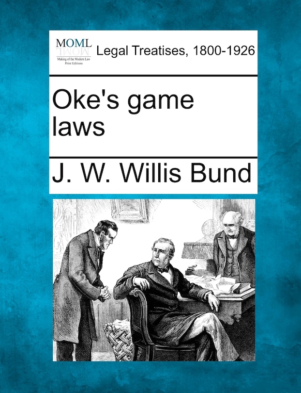 Front cover_Oke's Game Laws