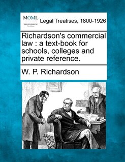 Front cover_Richardson's Commercial Law