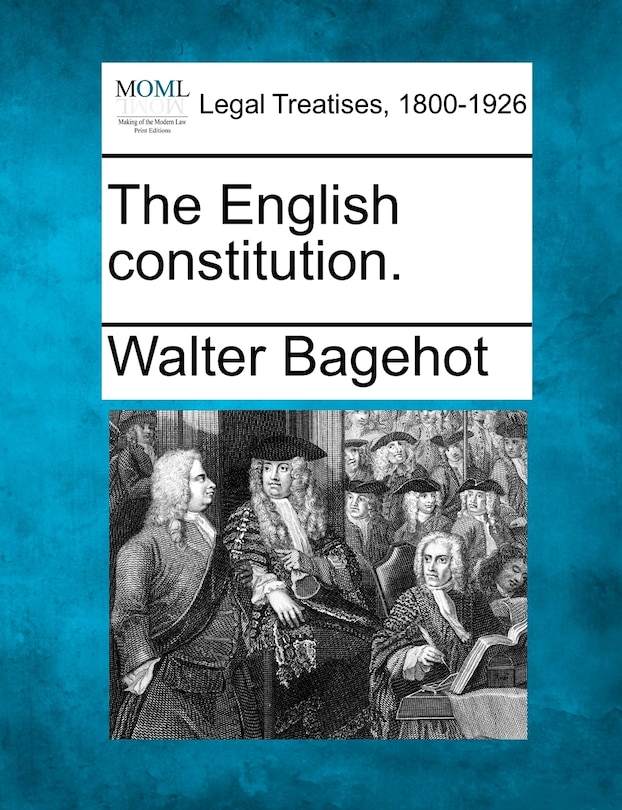 Front cover_The English Constitution.