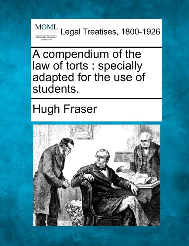 Front cover_A Compendium Of The Law Of Torts