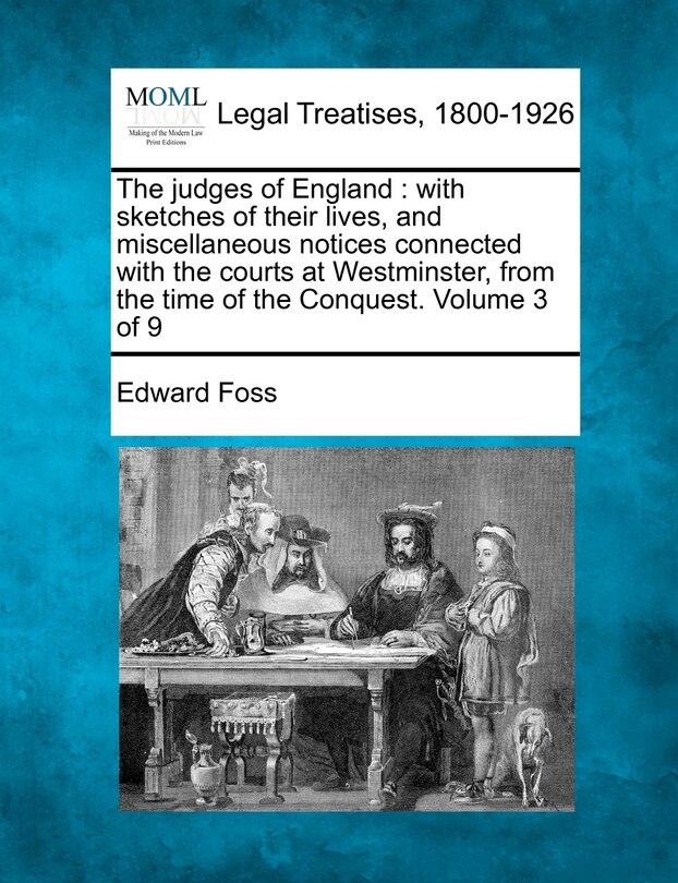 Front cover_The judges of England