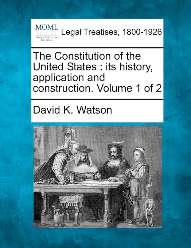 Front cover_The Constitution Of The United States