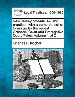 Couverture_New Jersey probate law and practice