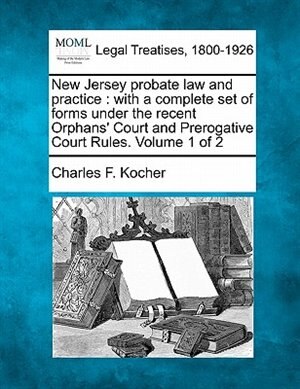 Couverture_New Jersey probate law and practice