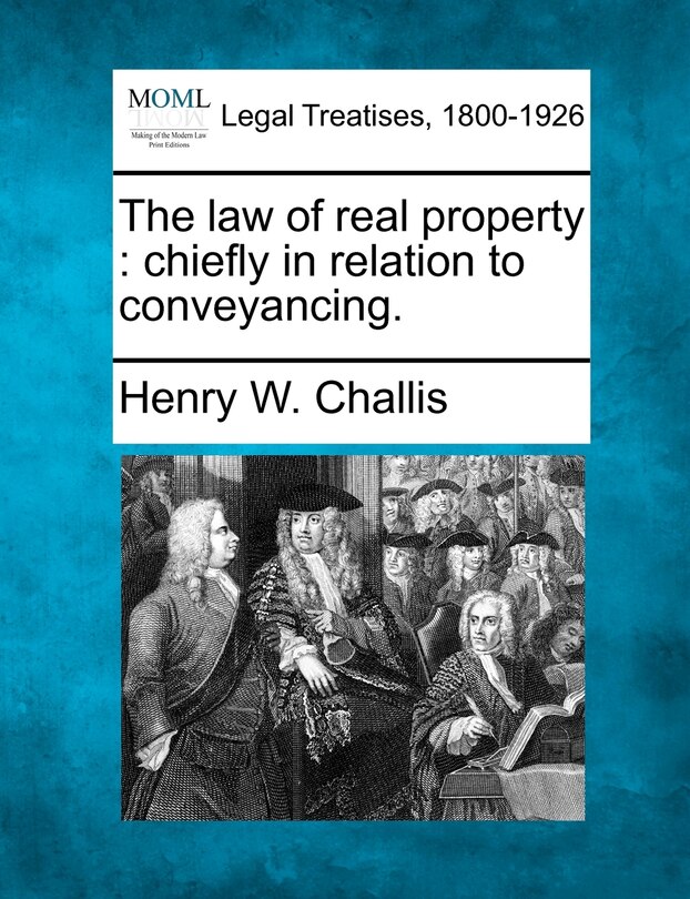 Front cover_The Law Of Real Property