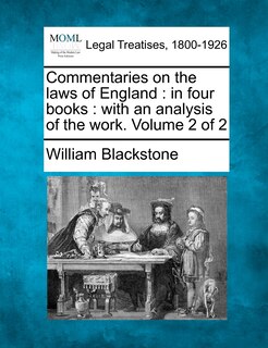 Couverture_Commentaries on the laws of England