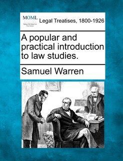 Front cover_A Popular And Practical Introduction To Law Studies.