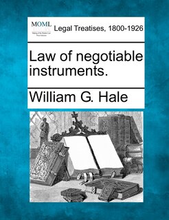 Front cover_Law Of Negotiable Instruments.