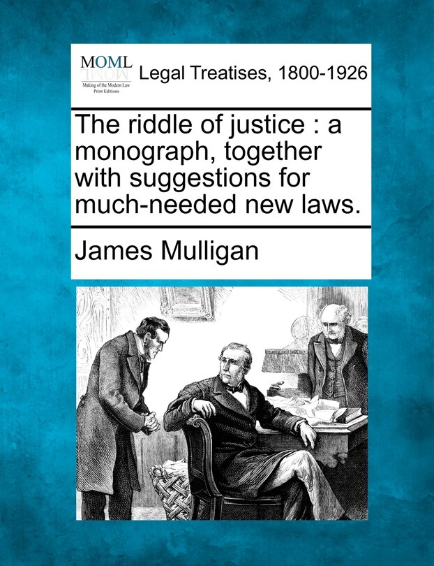 Front cover_The Riddle Of Justice