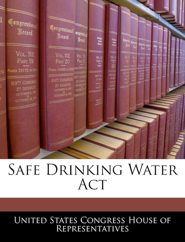 Couverture_Safe Drinking Water Act