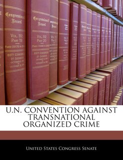 Couverture_U.n. Convention Against Transnational Organized Crime