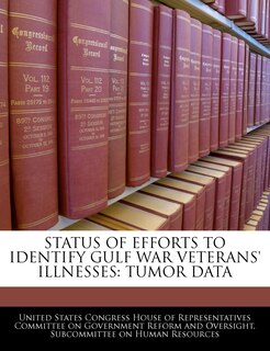Front cover_Status Of Efforts To Identify Gulf War Veterans' Illnesses