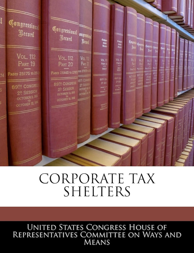 Front cover_Corporate Tax Shelters