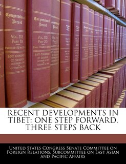 Couverture_Recent Developments In Tibet