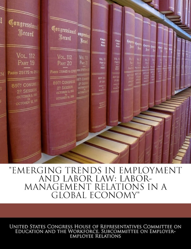 Couverture_Emerging Trends in Employment and Labor Law