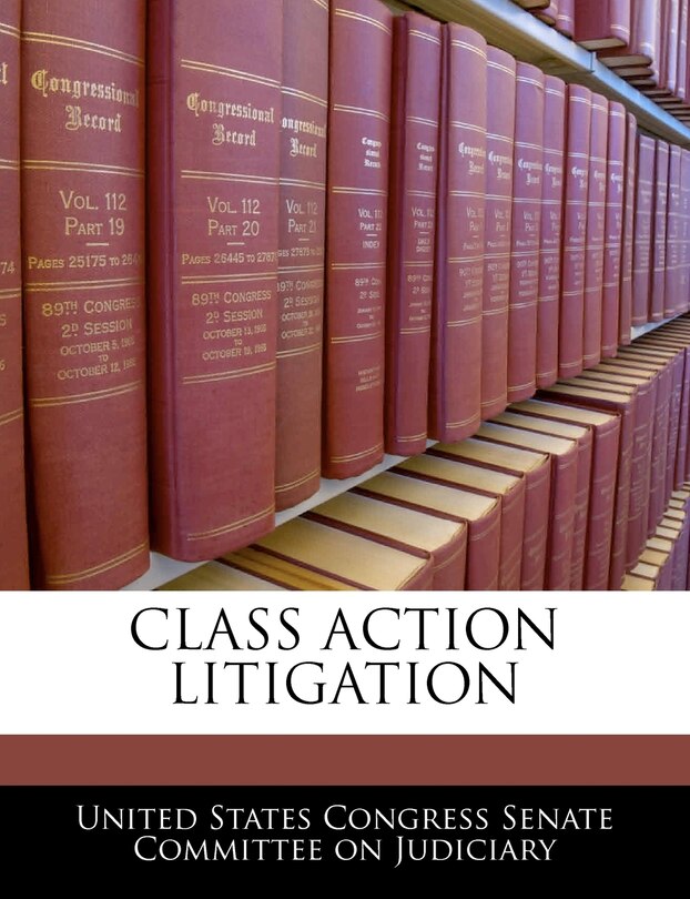 Front cover_Class Action Litigation