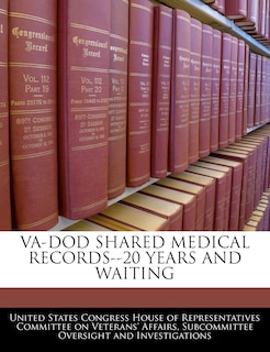 Front cover_Va-dod Shared Medical Records--20 Years And Waiting
