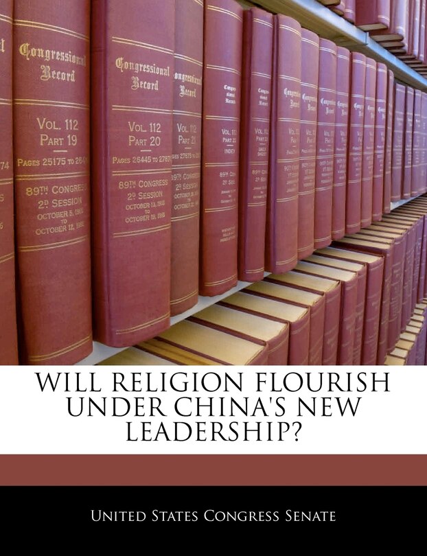 Front cover_Will Religion Flourish Under China's New Leadership?