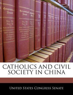 Front cover_Catholics And Civil Society In China