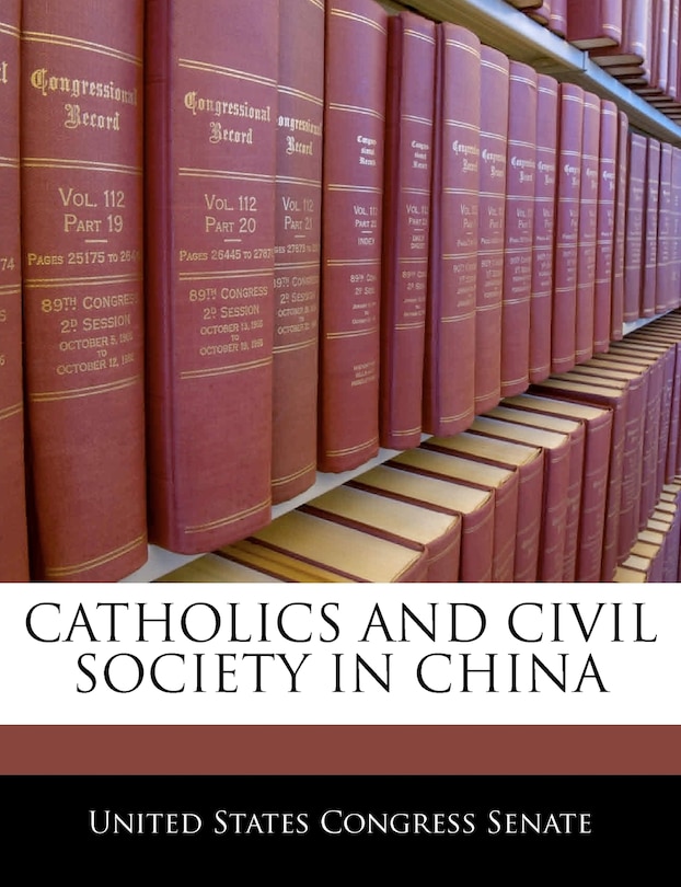 Front cover_Catholics And Civil Society In China