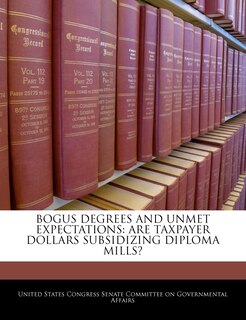 Front cover_Bogus Degrees And Unmet Expectations