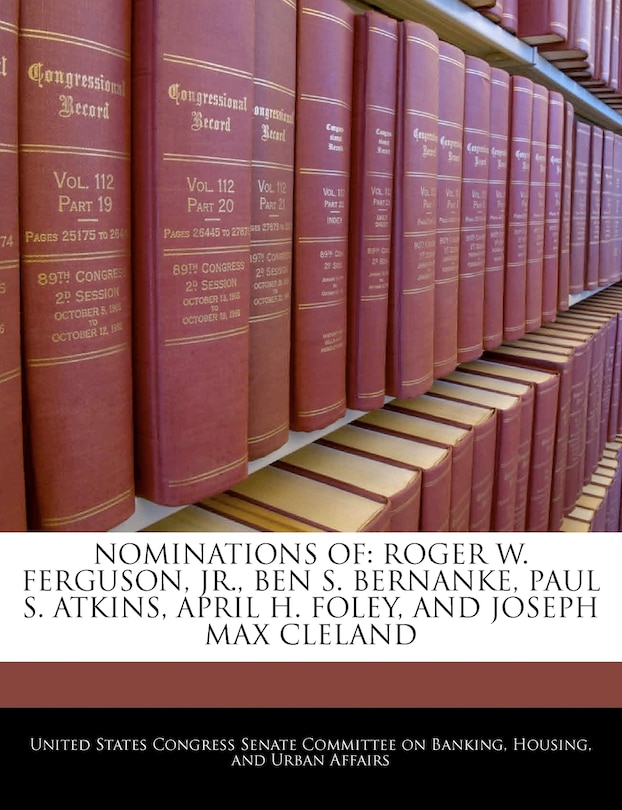 Front cover_Nominations Of