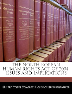 Couverture_The North Korean Human Rights Act Of 2004
