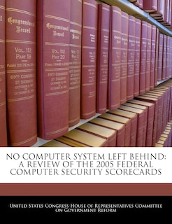Front cover_No Computer System Left Behind