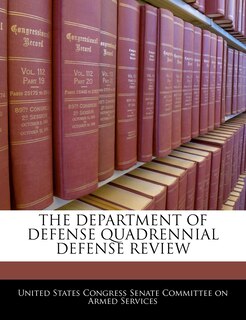 Front cover_The Department Of Defense Quadrennial Defense Review