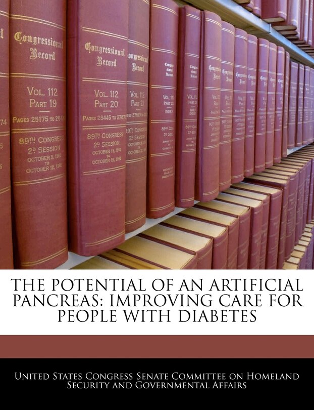 Front cover_The Potential Of An Artificial Pancreas