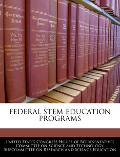 Couverture_Federal Stem Education Programs