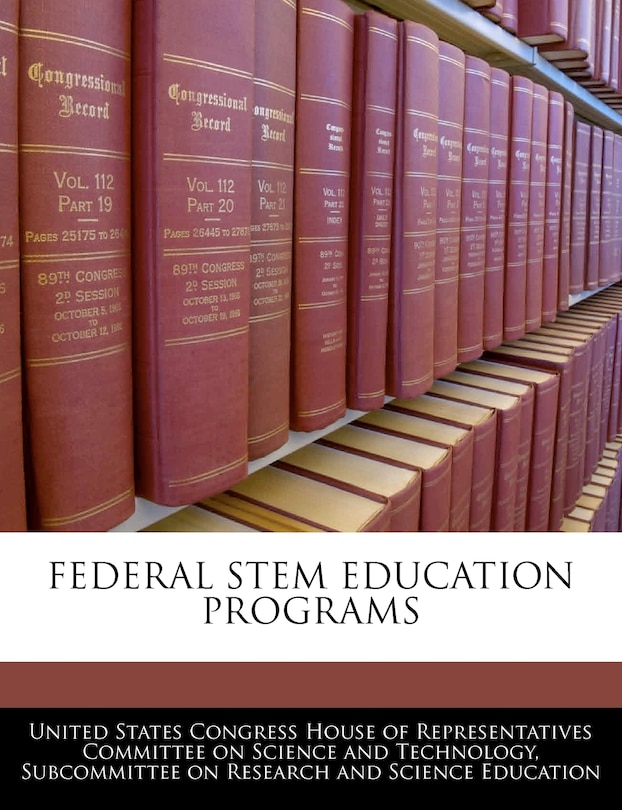 Couverture_Federal Stem Education Programs