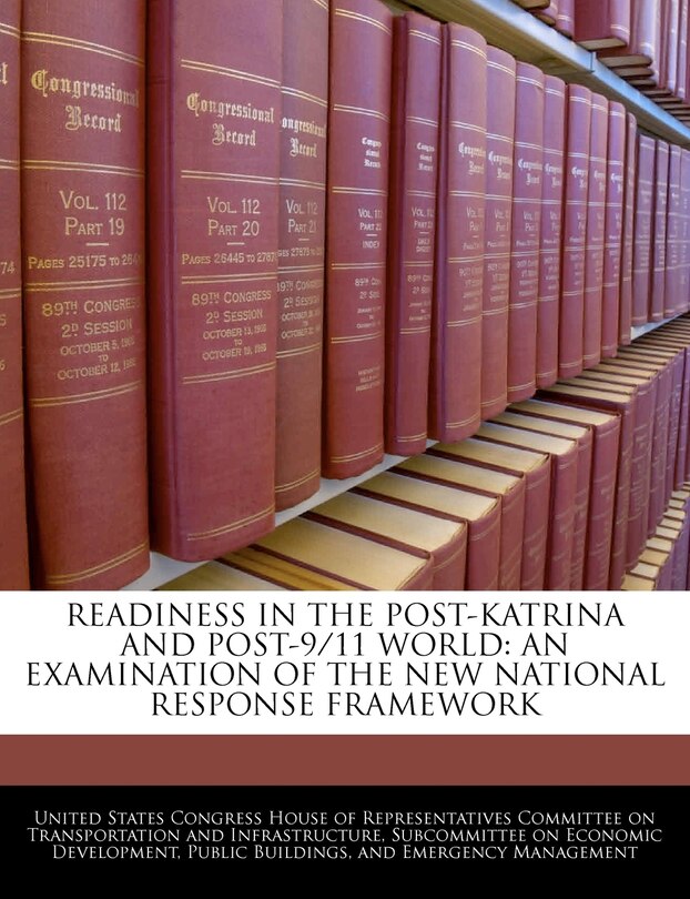 Couverture_Readiness In The Post-katrina And Post-9/11 World
