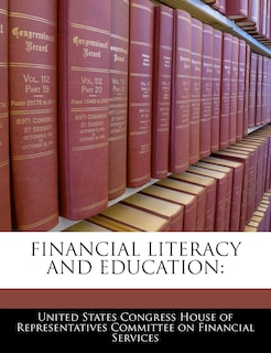Front cover_Financial Literacy And Education