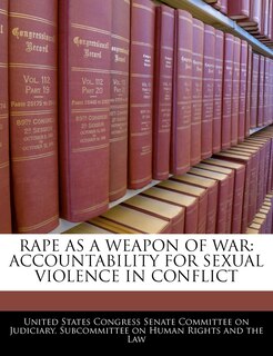 Front cover_Rape As A Weapon Of War