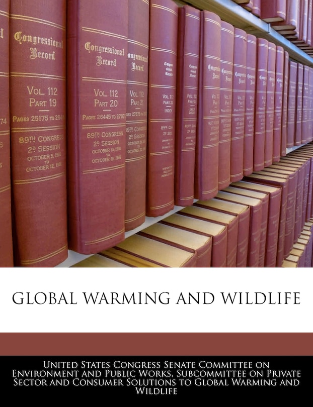 Couverture_Global Warming And Wildlife