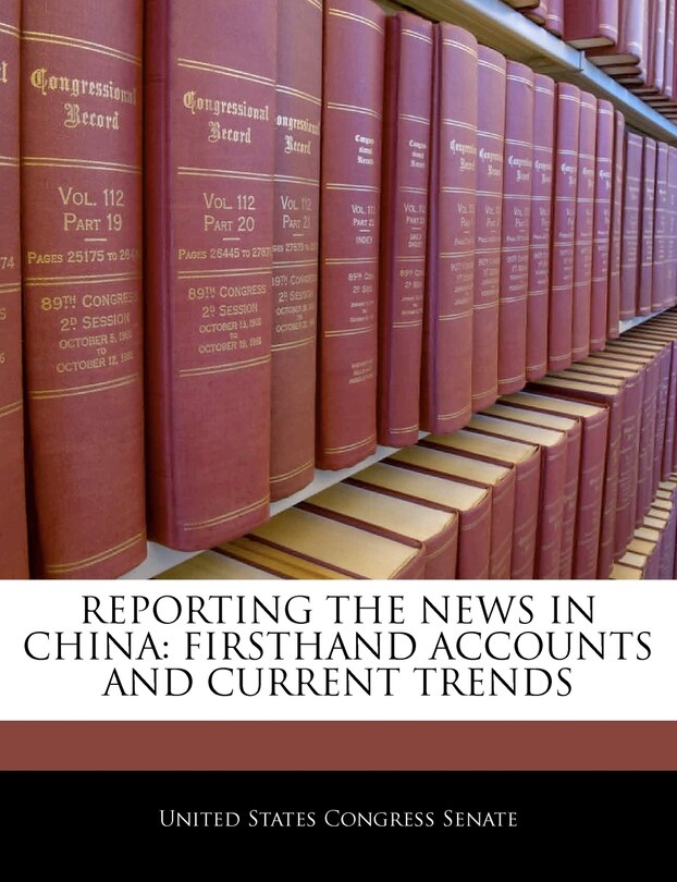 Front cover_Reporting The News In China