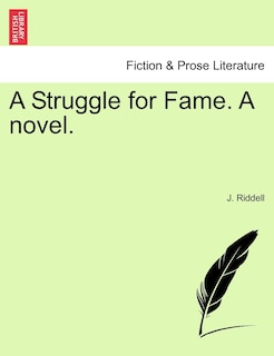 Couverture_A Struggle For Fame. A Novel.