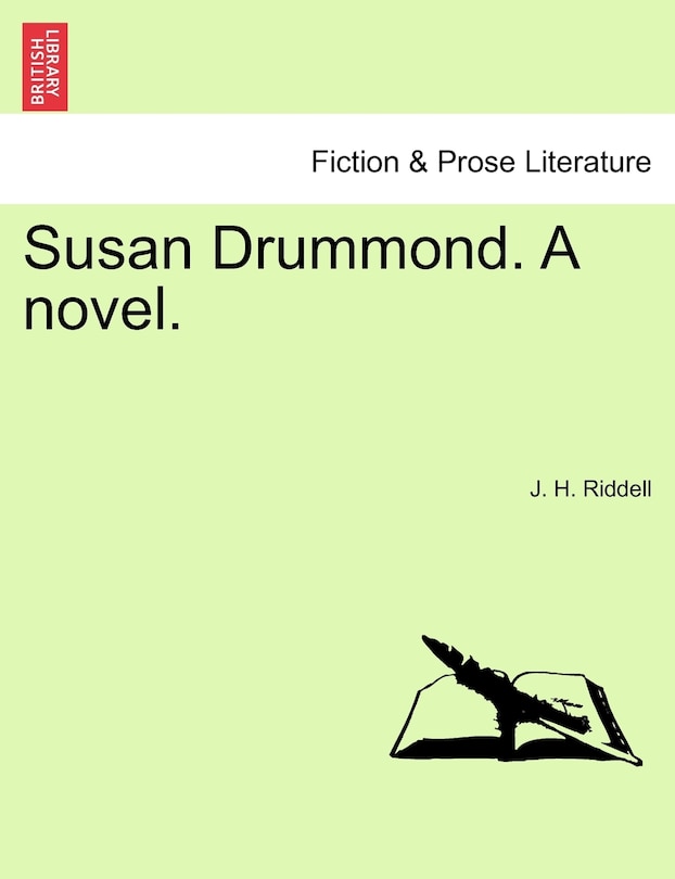 Front cover_Susan Drummond. A Novel.