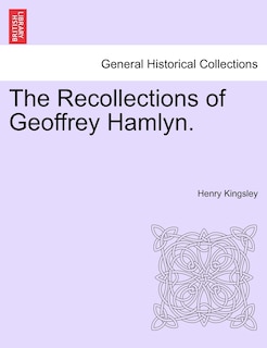 Front cover_The Recollections Of Geoffrey Hamlyn.