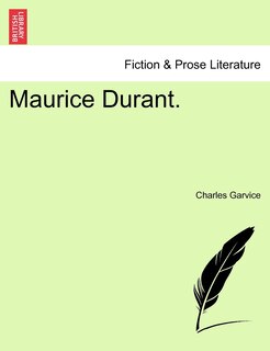 Front cover_Maurice Durant.