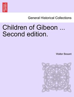 Front cover_Children Of Gibeon ... Second Edition.