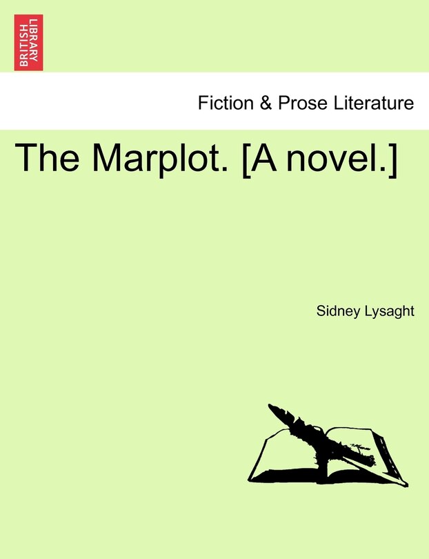 Couverture_The Marplot. [a Novel.]