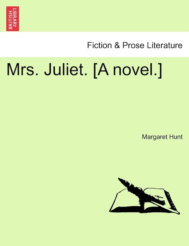 Front cover_Mrs. Juliet. [A Novel.]